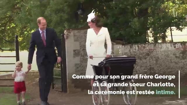 Le prince Louis baptisé en toute discrétion