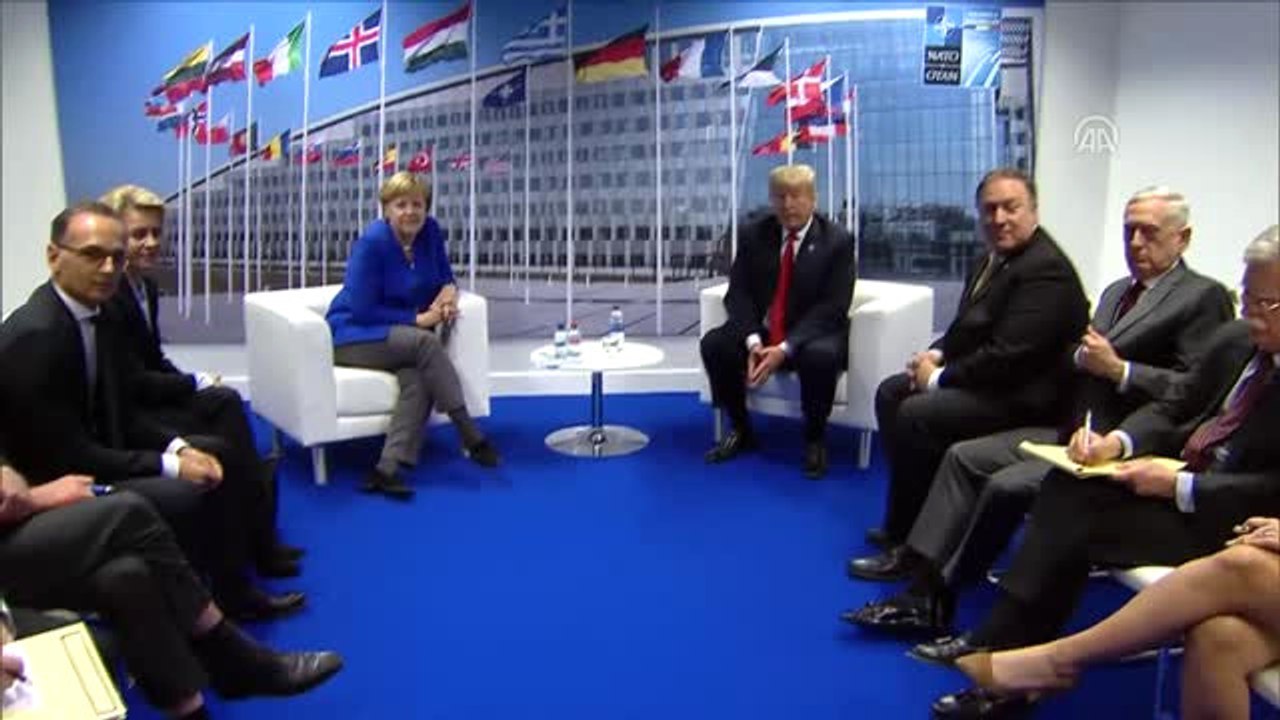 Trump-Merkel Görüşmesi