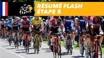 Résumé Flash - Étape 5 - Tour de France 2018