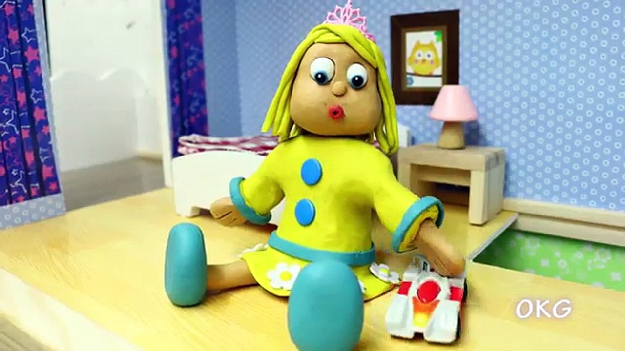 BABY SUPERHEROES COOKING CHEFS - Play Doh & Clay Kids Stop Motion Cartoons