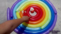 Lillipop Rainbow Balloons - Learn colors Balloon water Finger Nursery Rhymes Compilation