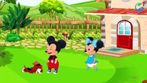 Mickey Mouse and Minnie Mouse Bathe In The Rainbow Pool! Learn Color For Kids With Mickey Mouse