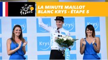 La minute Maillot Blanc Krys - Étape 5 - Tour de France 2018