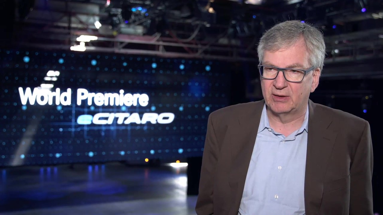 Weltpremiere des neuen Mercedes-Benz eCitaro - Interview Martin Daum
