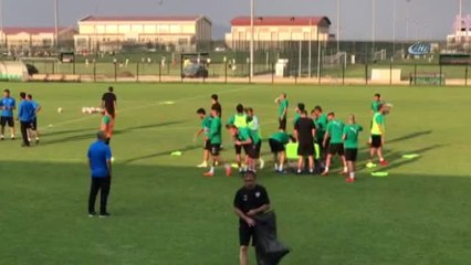 Bursaspor Günü Çift İdman ile Tamamladı