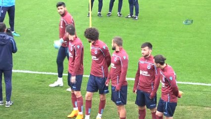 Trabzonspor Yağmur Altında Çalıştı