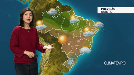 Previsão Brasil – Massa polar continua sobre o BR