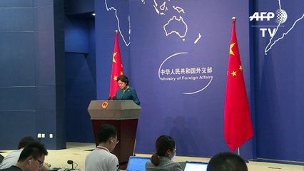 China promete represálias contra os EUA