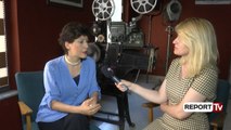 Report Tv - Drejtoresha e Arkivit të Filmit, Iris Elezi flet për projektin “kinemaja e viteve ’90”
