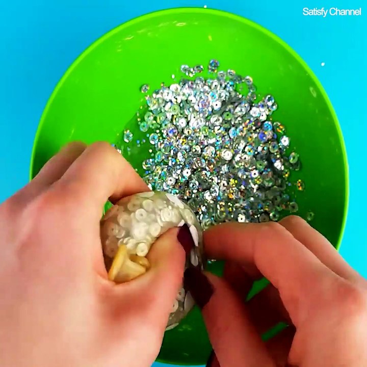 So Satisfying Slime Balloons Tutorial!! Credit:  goo.gl/AoWcoj