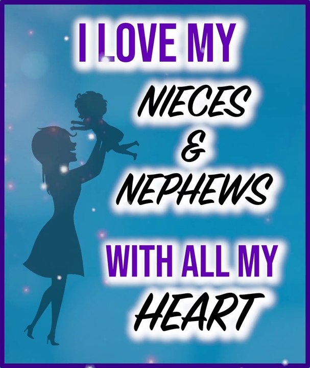 Pass this on to your nieces & nephews to show them how much you love them 