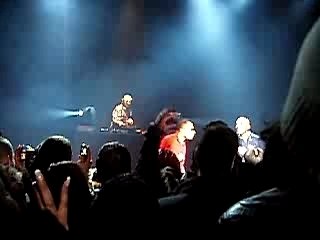 Diego et Soprano au show case de soprano