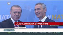 Liderler NATO zirvesinde