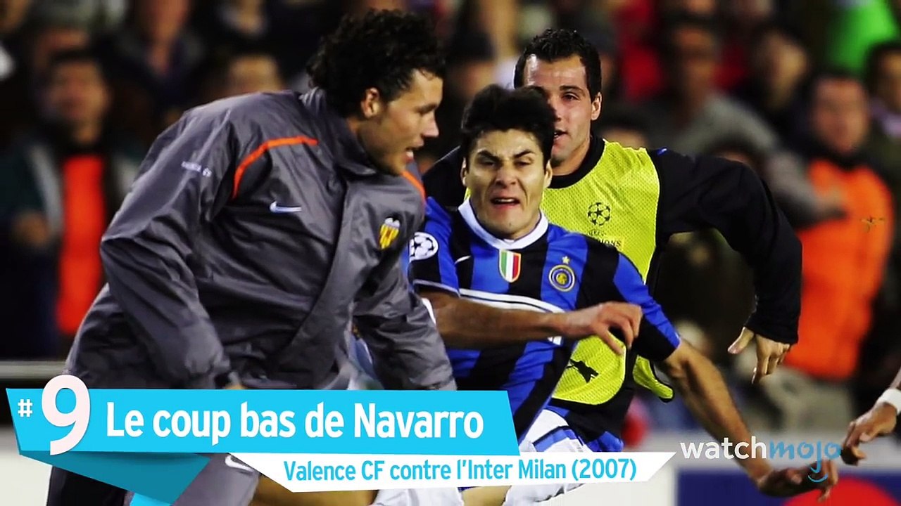 TOP 10 des gestes les MOINS FAIR-PLAY du FOOT !