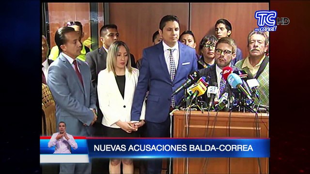 Nuevas acusaciones de Balda en contra de Correa