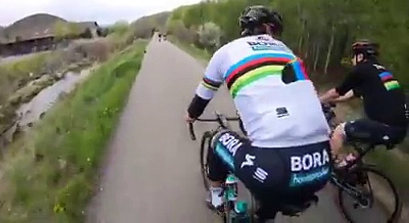 Easy training day with Daniel Oss and Gabriele Uboldi in Park City, Utah GoPro