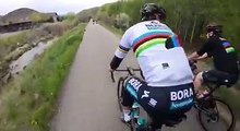 Easy training day with Daniel Oss and Gabriele Uboldi in Park City, Utah GoPro