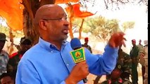 Prof Samatar oo jiida dagaalka Tukaraq hadal u jeediyey ciidanka Somaliland.