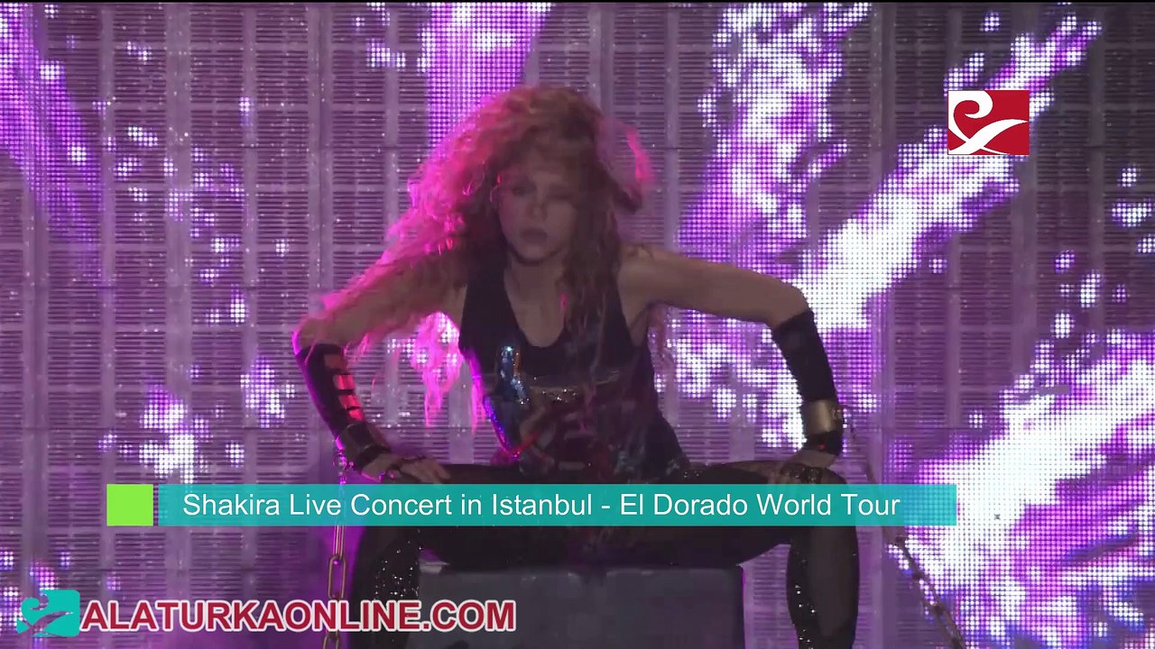Shakira Live Concert in Istanbul - El Dorado World Tour