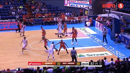 Ginebra vs Meralco 2nd Qtr - Qfinals Game 2 - July 11, 2018 (PBA Com. Cup 2018)