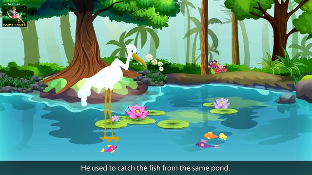 اللقلق و السلطعون _ قصص اطفال _ قصص عربية _ قصص قبل النوم _ حكايات اطفال _ The Stork and The Crab Story - Arabian Fairy Tales