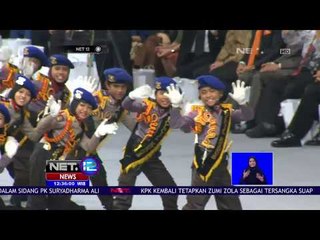 Aksi Polisi Cilik Hibur Saat Hut Bhayangkara ke 72-NET12