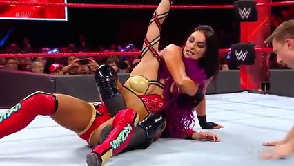 Sasha Banks vs. Sonya Deville: Raw, Jan. 15, 2018