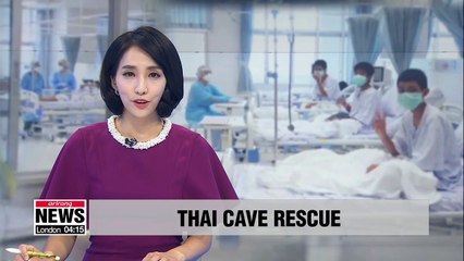 New video shows rescued boys in hospital, appearing to be in good spirits and health