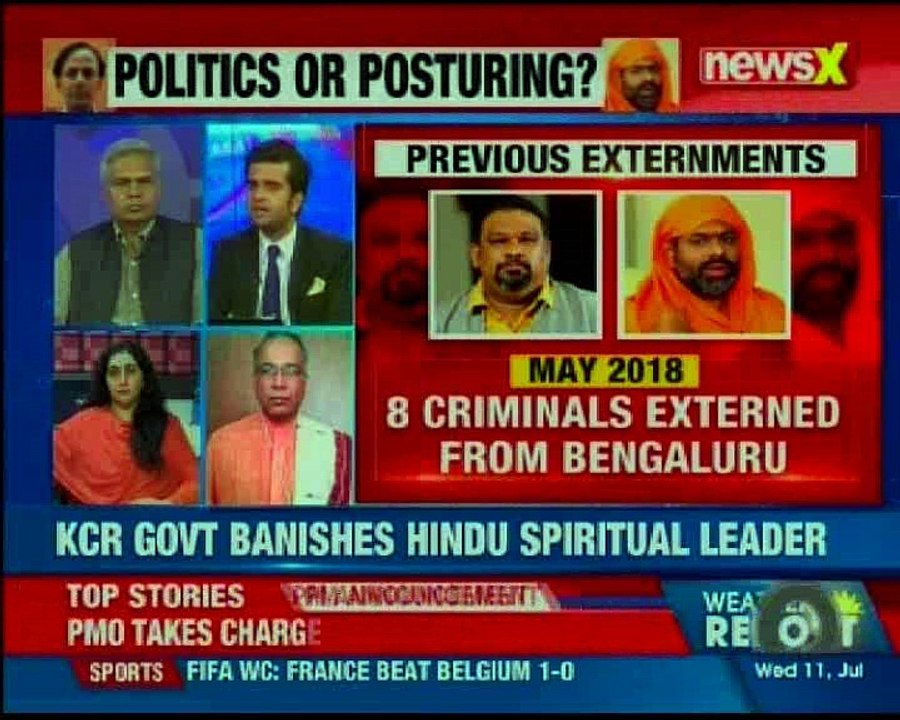 Swami Paripoornananda City Expulsion Will Hindu Community Back Seer
