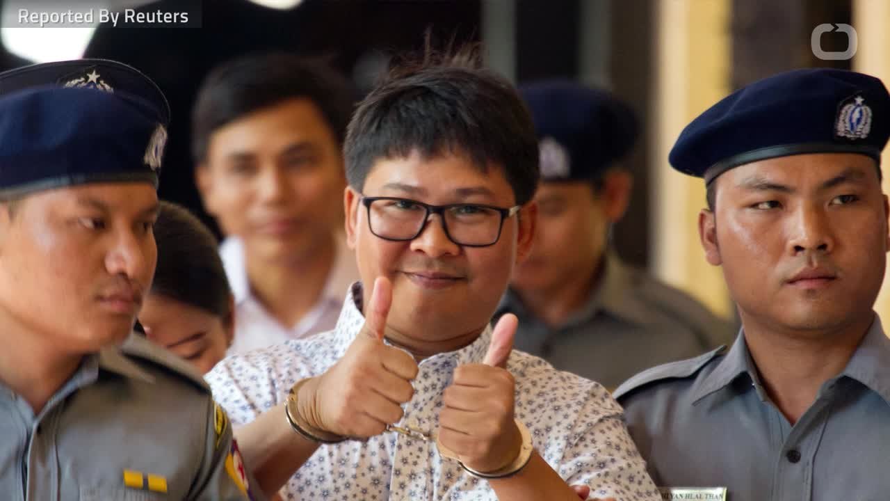 Reporters In Myanmar Face 14 Years In Prison