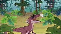15 CARNIVOROUS DINOSAURS #1 | Tyrannosaurus Rex | Dinosaur Cartoons for Children | HooplaKidz TV