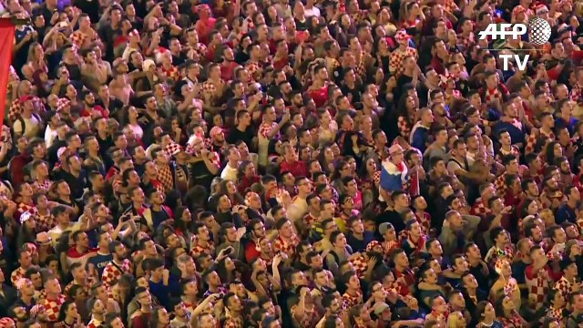 رد فعل جنوني بعد فوز كرواتيا على إنجلترا