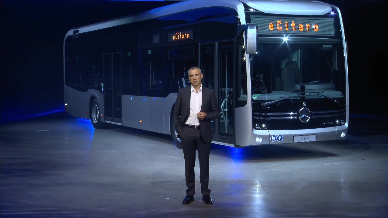 Weltpremiere des neuen Mercedes-Benz eCitaro - Rede Gustav Tuschen - Teil 2