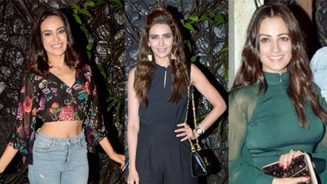 Anita Hassanandani, Karishma Tanna & Surbhi Jyoti look STUNNING at Pearl V Puri's Party । Boldksy