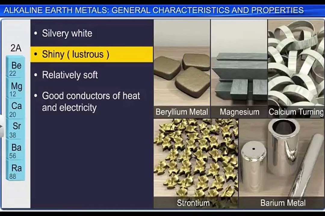 (3)CBSE Class 11 Chemistry, The s-block Elements-3, Alkali Earth Metals  General Characteristics