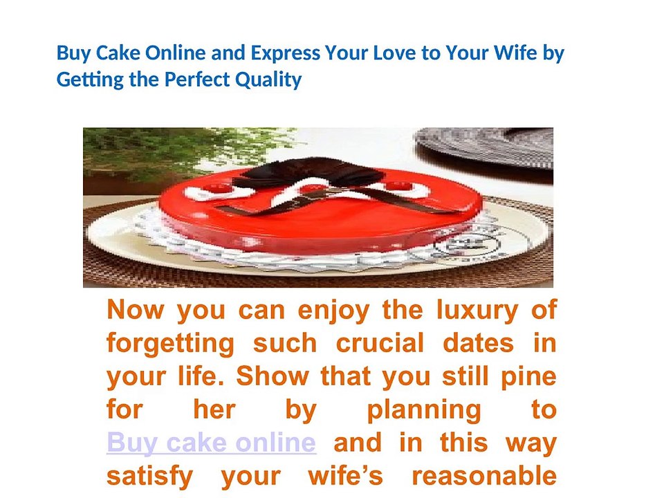 Cakes Online