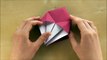 Origami Sterne Schachtel falten Geschenkverpackung basteln mit Papier DIY Weihnachten