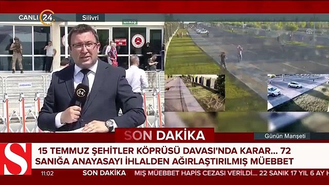 15 Temmuz Şehitler Köprüsü davasında karar açıklandı