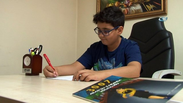 11 yaşında kitap çıkardı, gelirini LÖSEV'e bağışladı