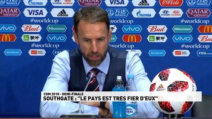 La réaction du sélectionneur anglais après le match - Mondial 2018