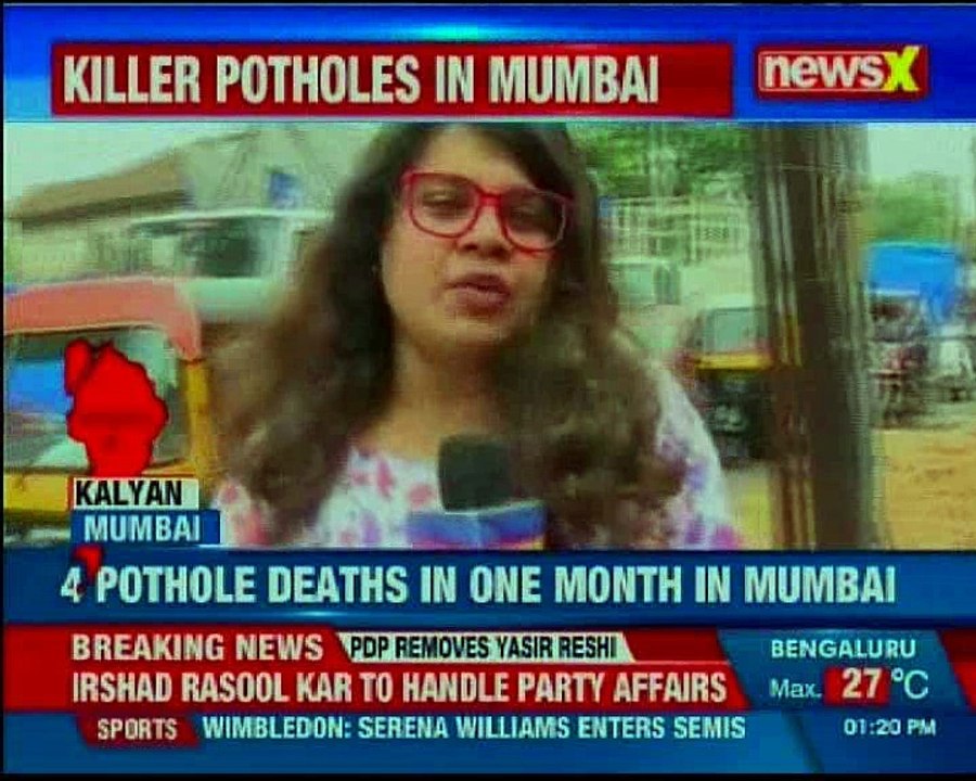 Another pothole death reported from Mumbai; man...