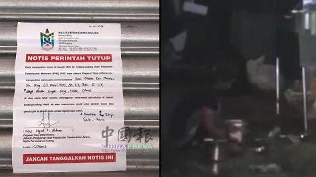 Viral video showing dish washing in alley prompts MPKJ to issue temporary closure to restaurant