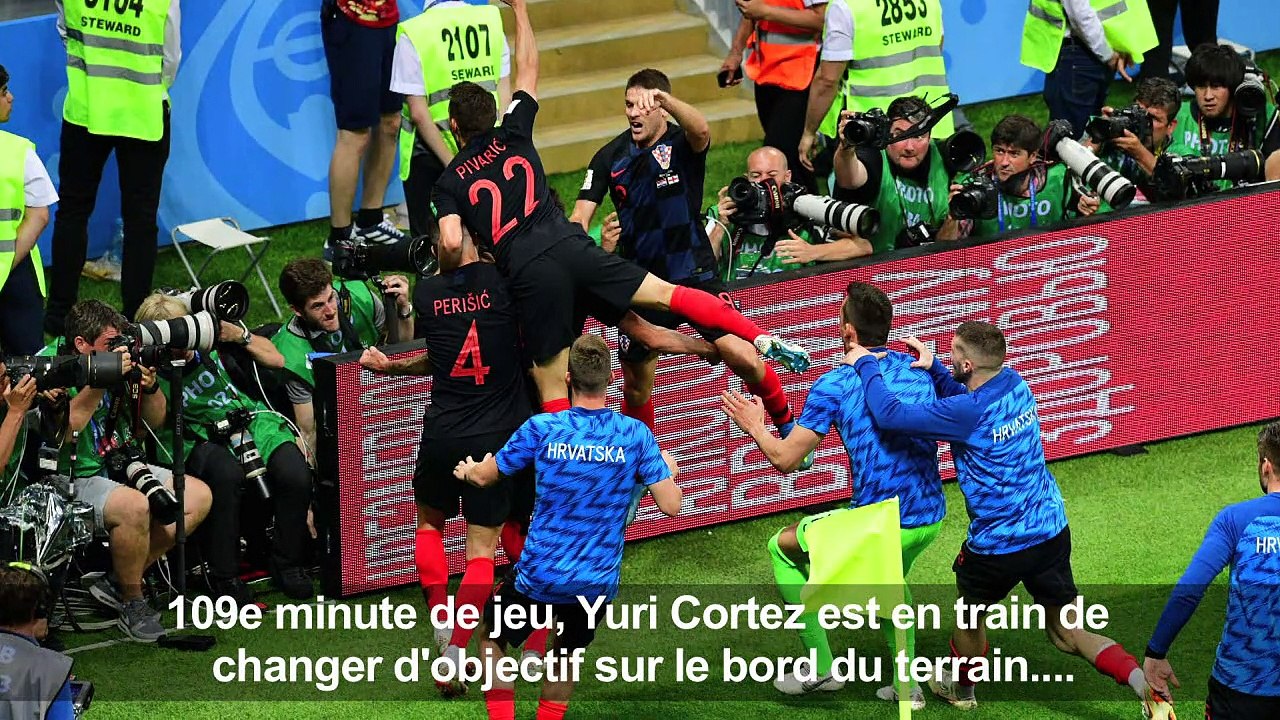 Mondial: un photographe de l'AFP enseveli sous des Croates