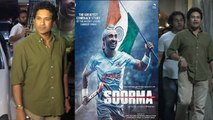Sachin Tendulkar, Govinda attend Screening of Diljit Dosanjh's 'Soorma'; UNCUT Video | FilmiBeat