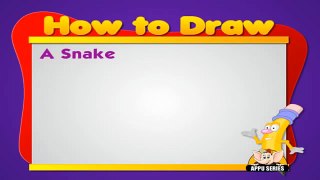 Learn to Draw Animals - Snake