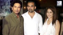 India Cricketers Watch 'Soorma' | Sachin Tendulkar, Zaheer Khan, Diljit Dosanjh