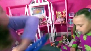 Bad Baby Victoria vs Crybaby Annabelle Eats Cockroach Toy Freaks Family
