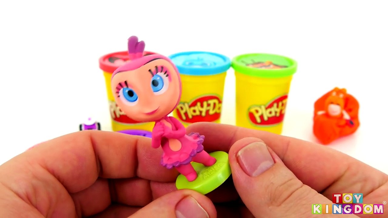 Kate & Mim Mim Cartoon Learn Colors For Kids Play Doh Toy Surprises Kid Friendly Fun Episode