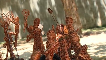 هذا الصباح- منحوتات تجسد تضحيات الشعب الفلسطيني