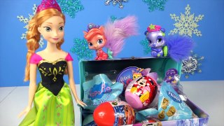 FROZEN SURPRISES Elsa Box LITTLEST PET SHOP Hello Kitty Minnie Mouse Peppa Pig Cars Eggs Toys